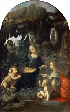 Christentum und Jesus Werke - Madonna der Felsen 3 Leonardo da Vinci Christlich Katholisch